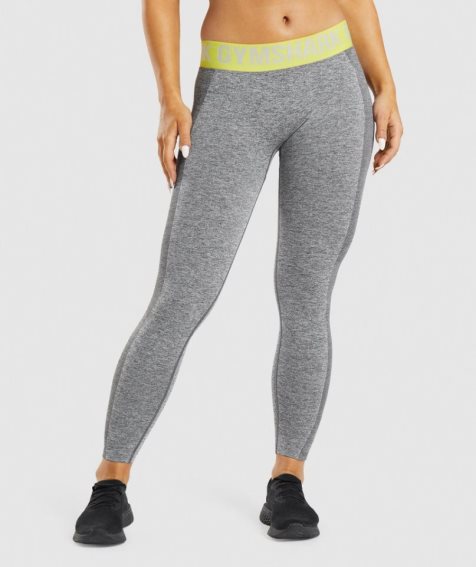 Women's Gymshark Flex Low Rise Leggings Grey | CA 07AD61